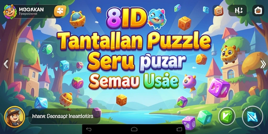 Tampilan gameplay 8ID yang menantang dan menarik.