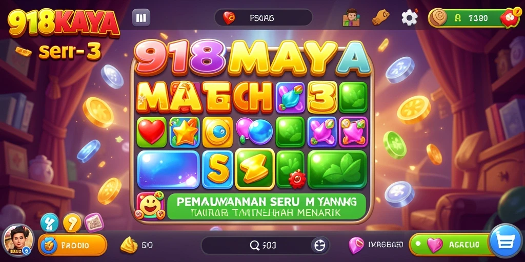 Tampilan terbaik dari gameplay 918KAYA yang seru dan menantang.