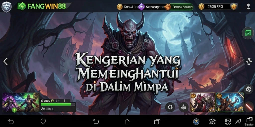Tangkapan layar gameplay menyeramkan di FANGWIN88.