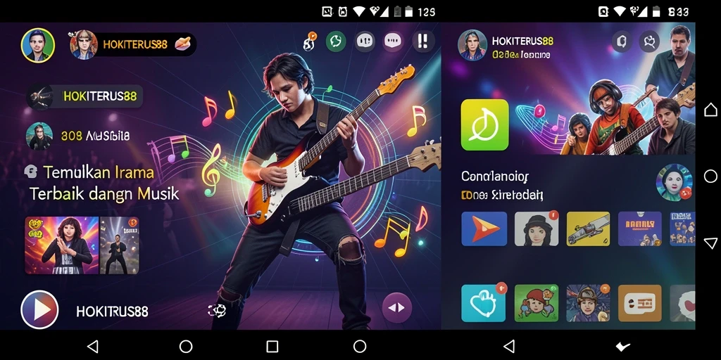 Tampilan gameplay HOKITERUS88 yang penuh warna dan interaktif.