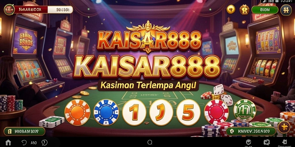 Tampilan menarik permainan Kasino di KAISAR888.