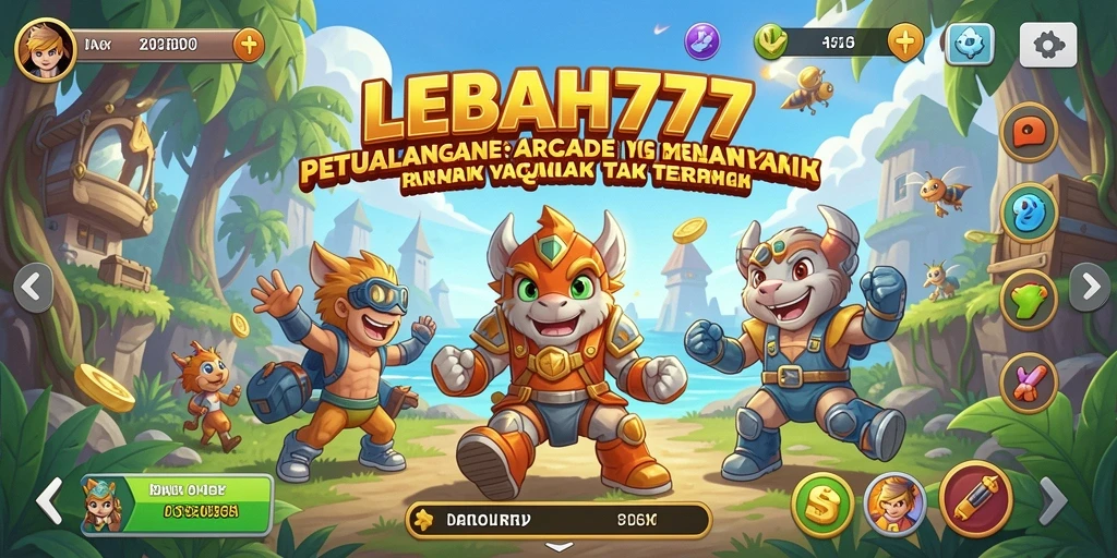 Screenshot gameplay LEBAH777 menampilkan aksi seru dan penuh warna.