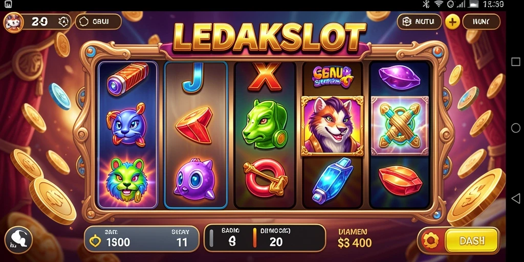 Gameplay menarik LEDAKSLOT dalam dunia petualangan slot.