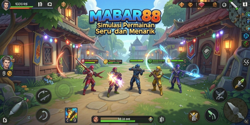 Screenshot MABAR88 menunjukkan gameplay seru dalam dunia simulasi.