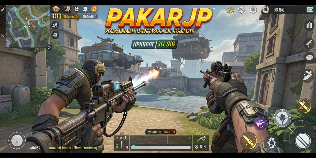 Tampilan menarik dari gameplay PAKARJP dalam aksi strategi.