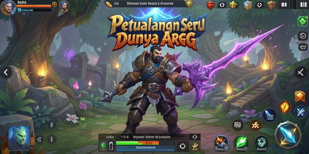 Tampilan menakjubkan dari gameplay ARPG R6R6 dengan pertarungan dinamis.