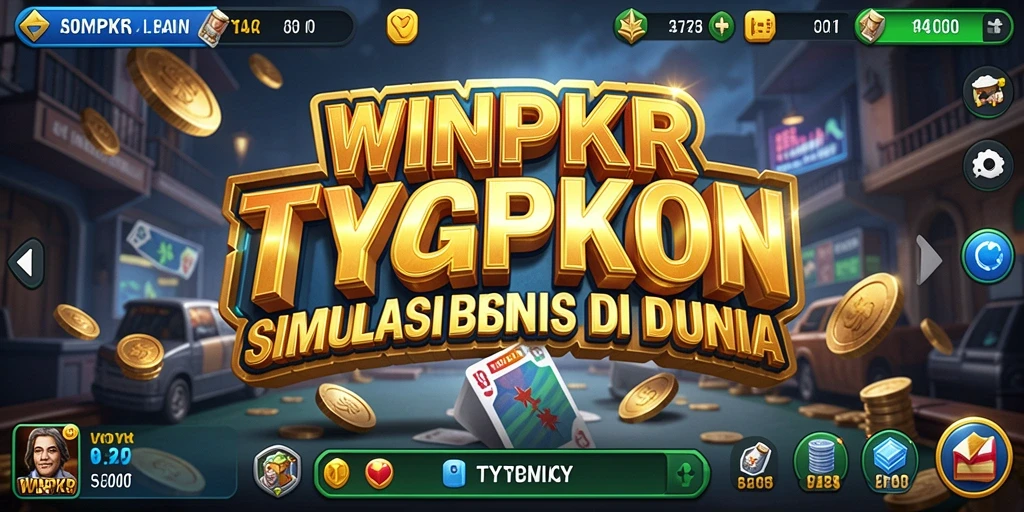 Tampilan gameplay WINPKR yang menarik dan interaktif dalam dunia Tycoon.